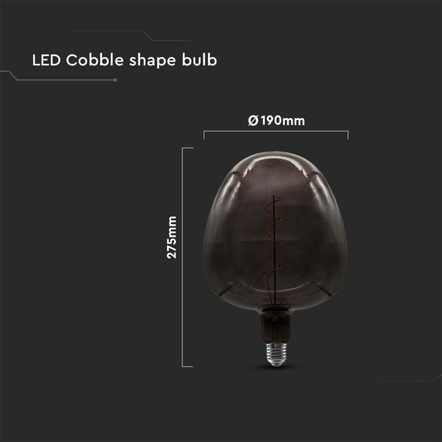 LED Żarówka FILAMENT E27/4W/230V