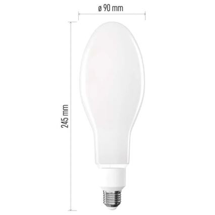 LED Żarówka FILAMENT ED90 E27/36W/230V 6000 lm 4000K