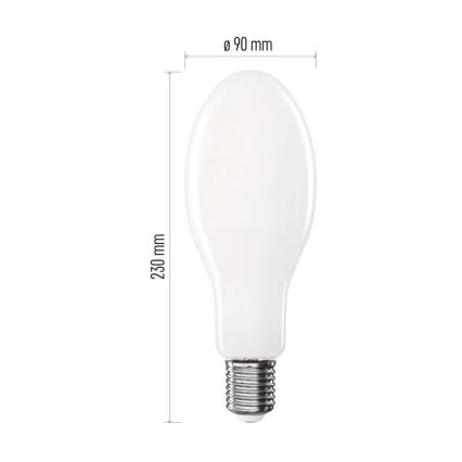 LED Żarówka FILAMENT ED90 E40/36W/230V 4000K 6000 lm