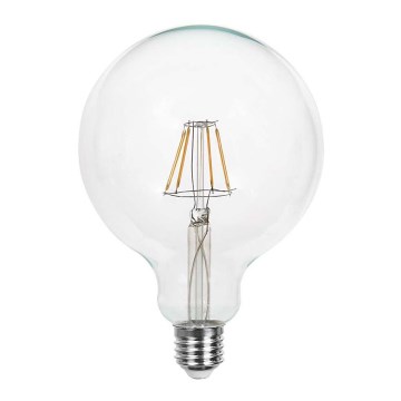 LED Żarówka FILAMENT G125 E27/12W/230V 6500K