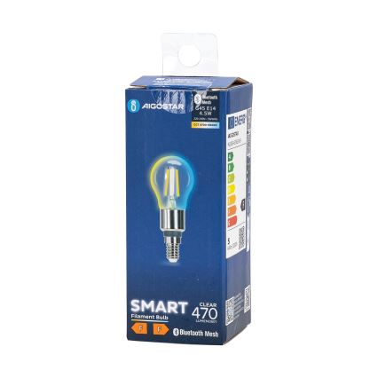 LED Żarówka ściemnialna FILAMENT MESH Smart G45 E14/4,5W/230V 2700-6500K - Aigostar