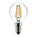 LED Żarówka FILAMENT G45 E14/4W/230V 3000K