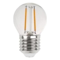 LED Żarówka FILAMENT G45 E27/2W/230V 3000K