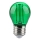 LED Żarówka FILAMENT G45 E27/2W/230V zielona