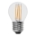 LED Żarówka FILAMENT G45 E27/6W/230V 3000K
