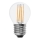 LED Żarówka FILAMENT G45 E27/6W/230V 6500K
