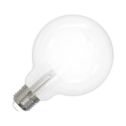 LED Żarówka WHITE FILAMENT G95 E27/13W/230V 4000K