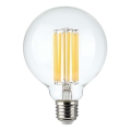 LED Żarówka FILAMENT G95 E27/6W/230V 3000K
