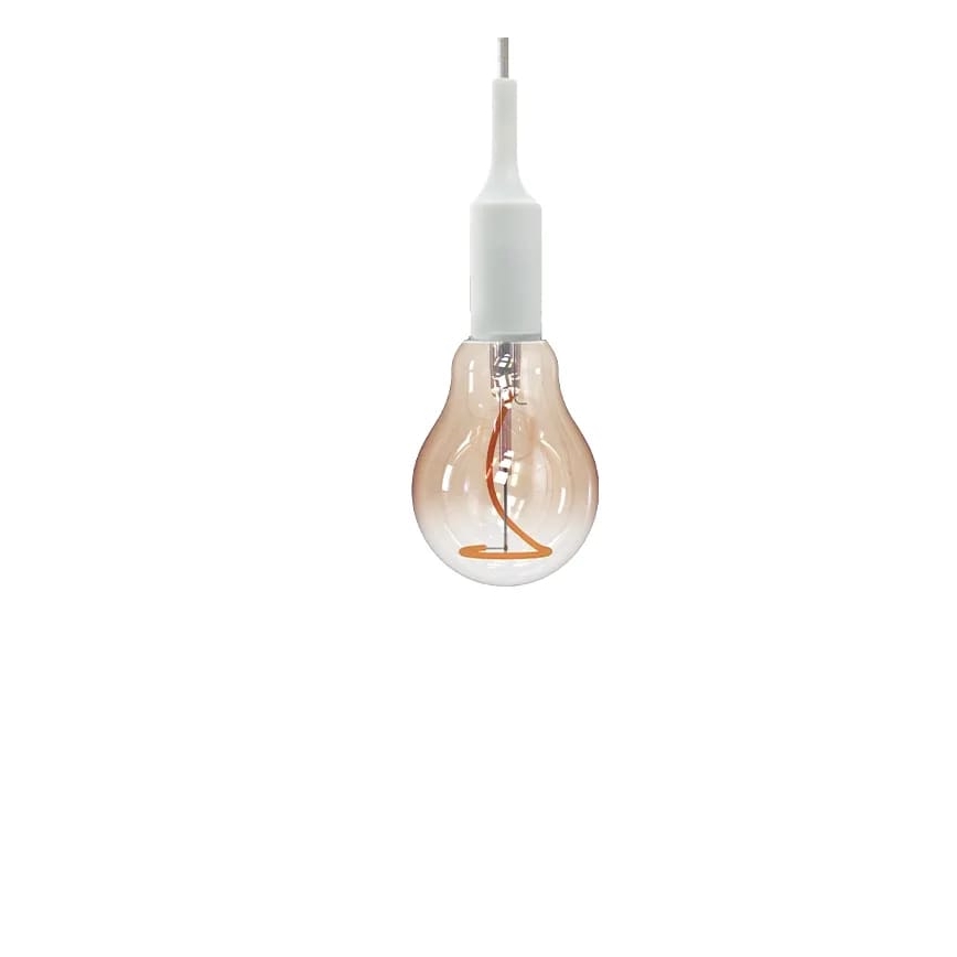 LED Żarówka FILAMENT SHAPE A60 E27/4W/230V 1800K brązowa