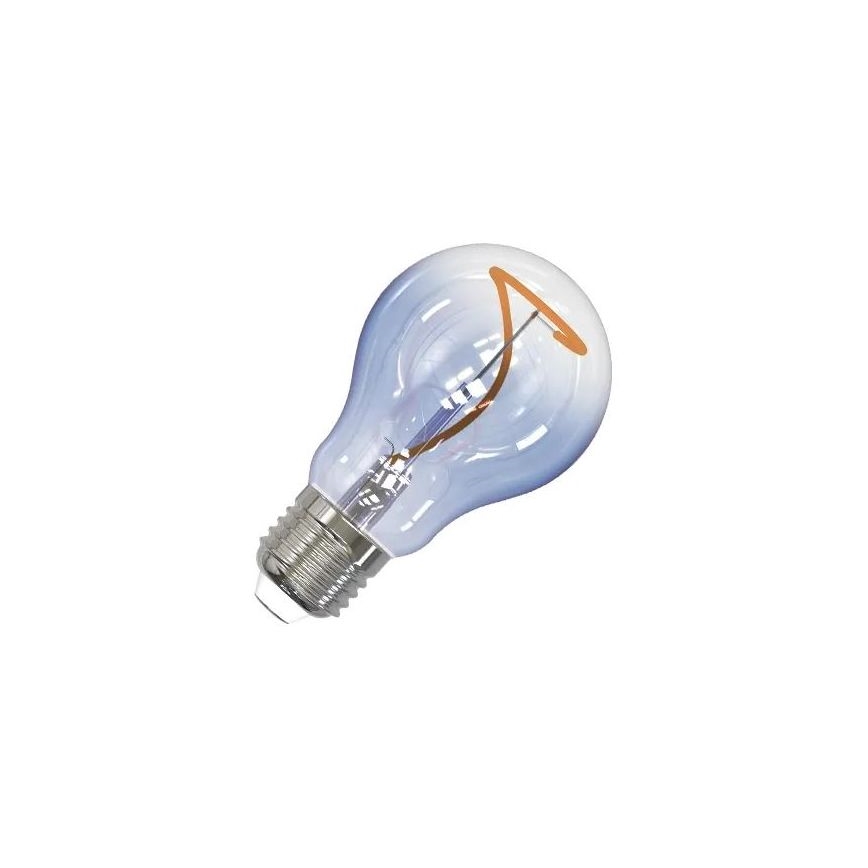 LED Żarówka FILAMENT SHAPE A60 E27/4W/230V 1800K niebieska