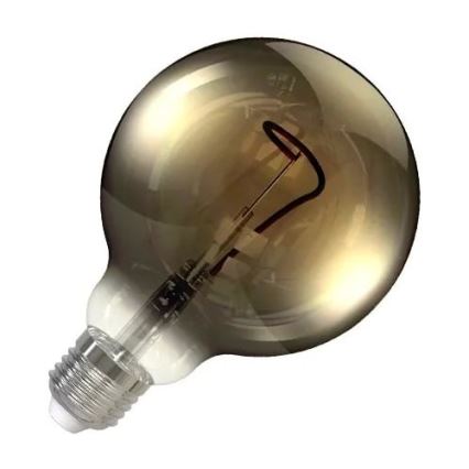 LED Żarówka FILAMENT SHAPE G95 E27/4W/230V 1800K przydymiona