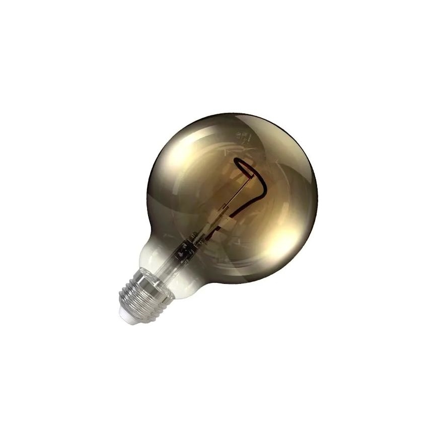 LED Żarówka FILAMENT SHAPE G95 E27/4W/230V 1800K przydymiona