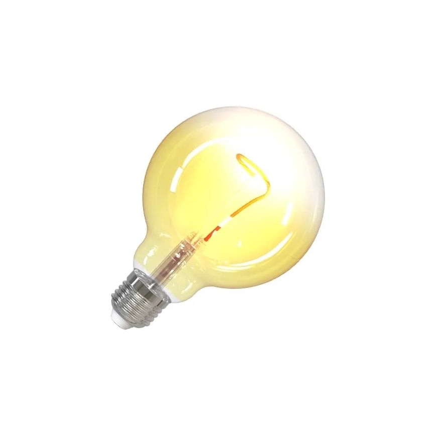 LED Żarówka FILAMENT SHAPE G95 E27/4W/230V 1800K żółta