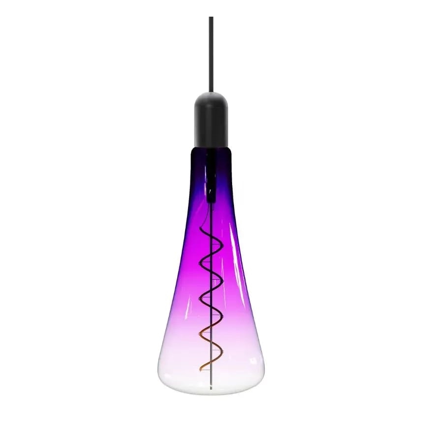 LED Żarówka FILAMENT SHAPE T110 E27/5W/230V 1800K fioletowa