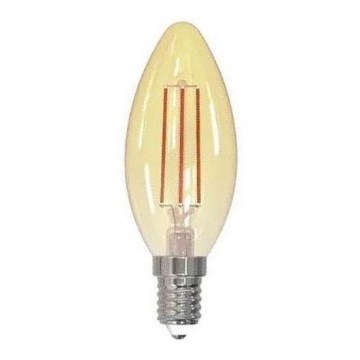 LED Żarówka FILAMENT SLIM VINTAGE C35 E14/4,5W/230V 1800K