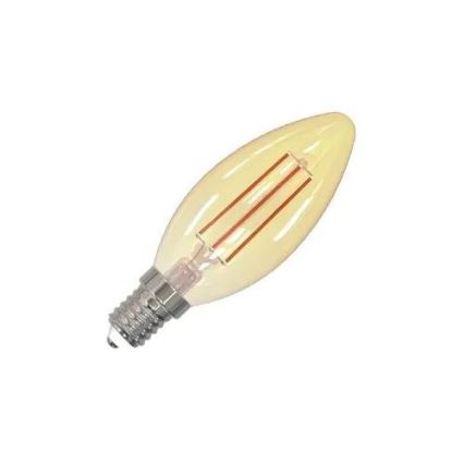 LED Żarówka FILAMENT SLIM VINTAGE C35 E14/4,5W/230V 1800K