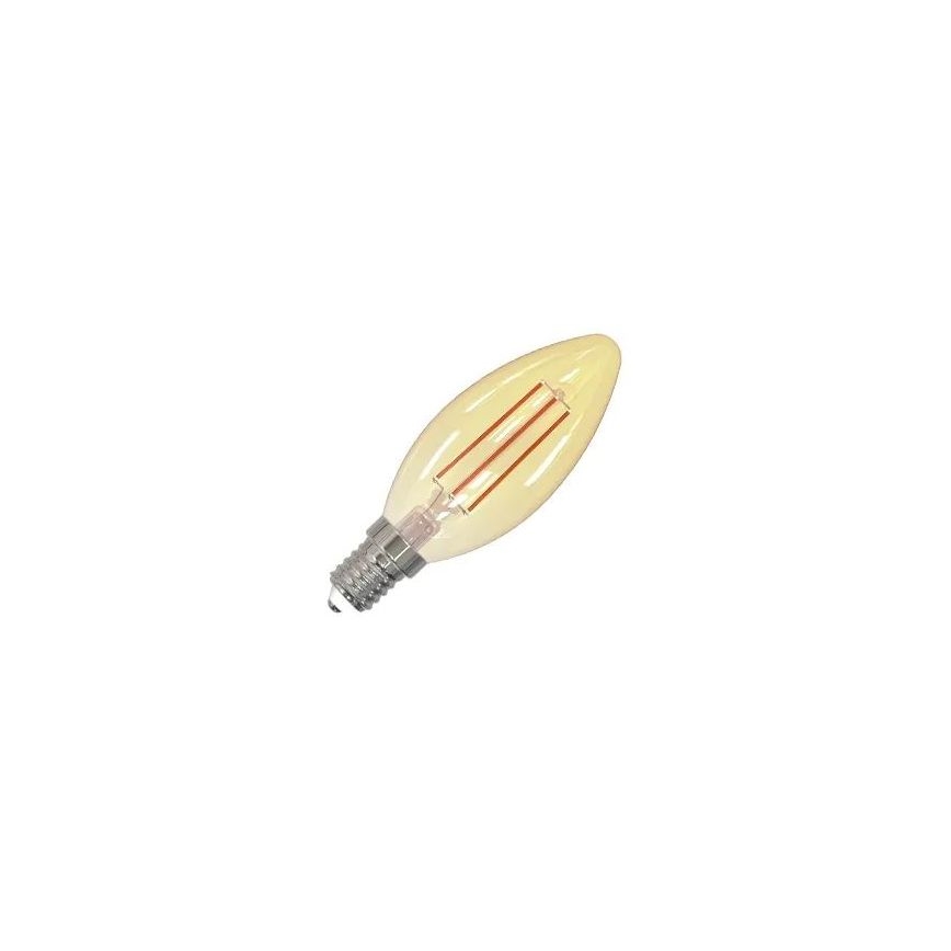 LED Żarówka FILAMENT SLIM VINTAGE C35 E14/4,5W/230V 1800K