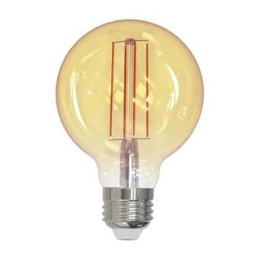 LED Żarówka FILAMENT SLIM VINTAGE G80 E27/4,5W/230V 1800K