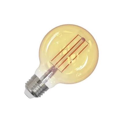 LED Żarówka FILAMENT SLIM VINTAGE G80 E27/4,5W/230V 1800K