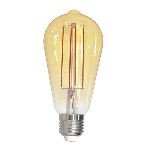 LED Żarówka FILAMENT SLIM VINTAGE ST64 E27/4,5W/230V 1800K