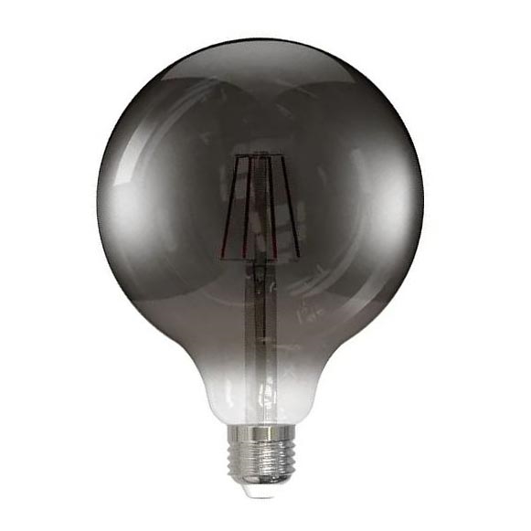 LED Żarówka FILAMENT SMOKE G125 E27/4W/230V 2000K