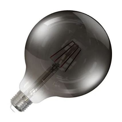 LED Żarówka FILAMENT SMOKE G125 E27/4W/230V 2000K