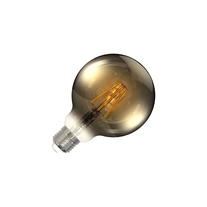 LED Żarówka FILAMENT SMOKE G95 E27/4W/230V 2000K