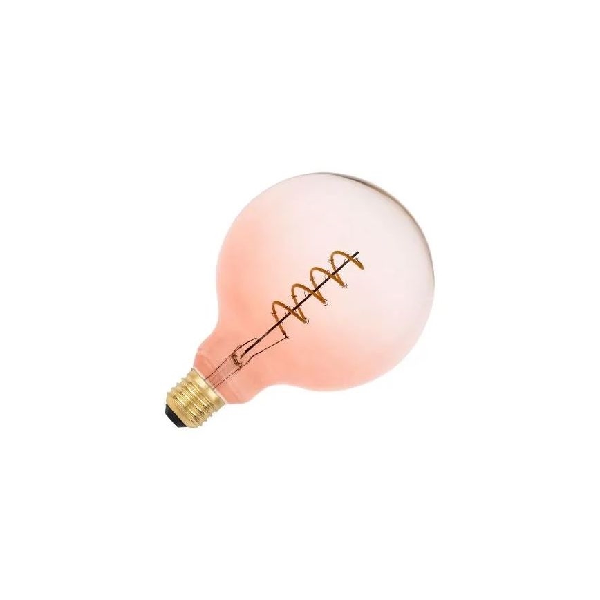 LED Żarówka FILAMENT SPIRAL G125 E27/4W/230V 2000K różowa