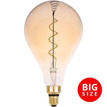 LED Żarówka FILAMENT SPIRAL VINTAGE A165 E27/4W/230V 2000K