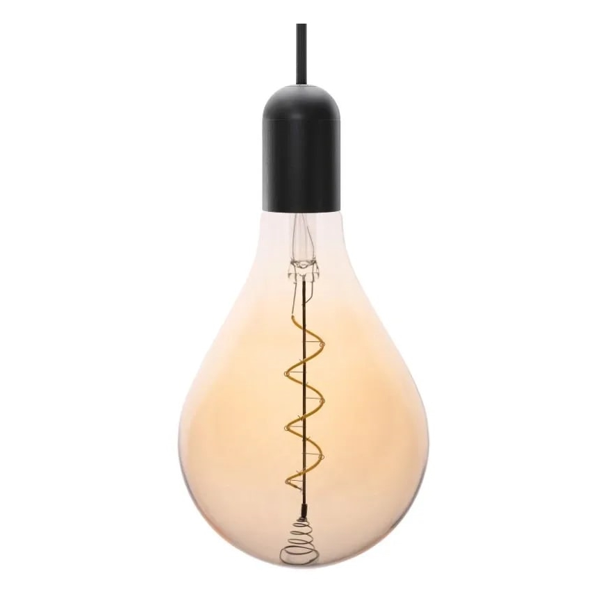 LED Żarówka FILAMENT SPIRAL VINTAGE A165 E27/4W/230V 2000K