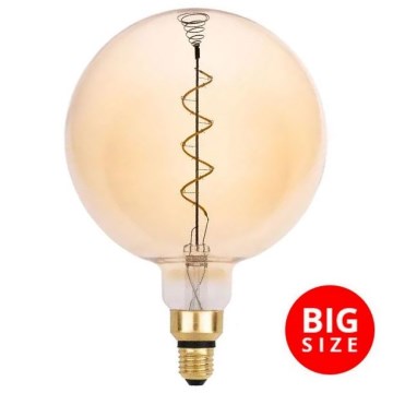 LED Żarówka FILAMENT SPIRAL VINTAGE G200 E27/4W/230V 2000K
