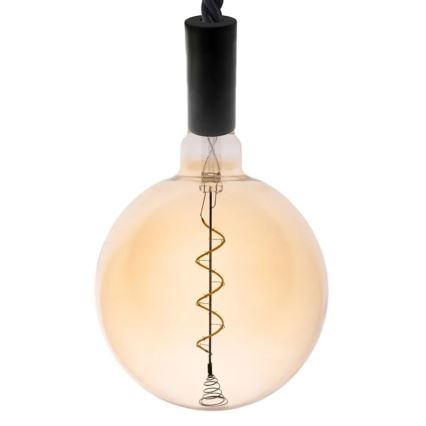 LED Żarówka FILAMENT SPIRAL VINTAGE G200 E27/4W/230V 2000K