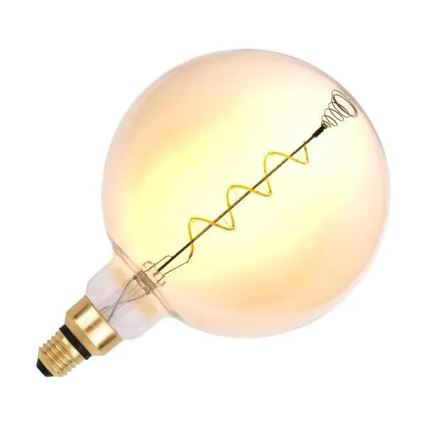 LED Żarówka FILAMENT SPIRAL VINTAGE G200 E27/4W/230V 2000K