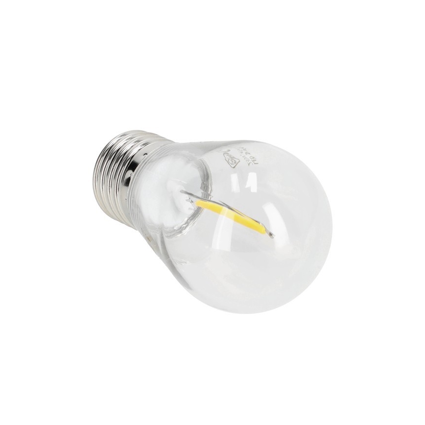 LED Żarówka FILAMENT ST45 E27/1W/230V 2700K