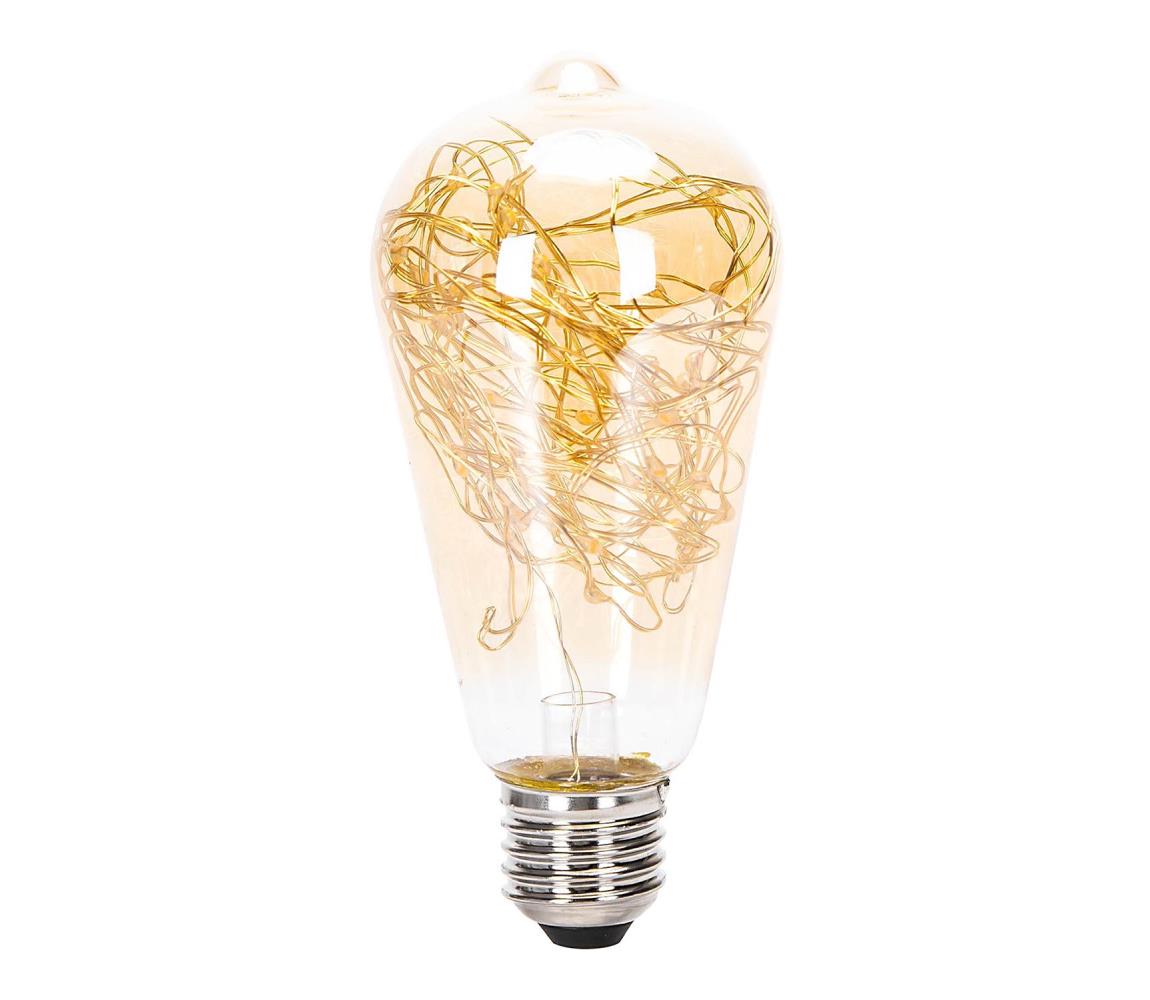 LED Żarówka FILAMENT ST64 E27/1,2W/230V 2500K -