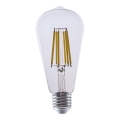 LED Żarówka FILAMENT ST64 E27/4W/230V 3000K