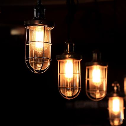 LED Żarówka FILAMENT ST64 E27/4W/230V 3000K