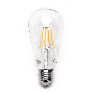 LED Żarówka FILAMENT ST64 E27/6W/230V 2700K - Aigostar