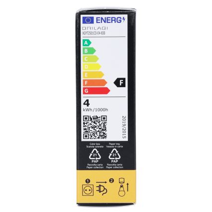 LED Żarówka FILAMENT T25 E14/4W/230V 3000K - BRILAGI