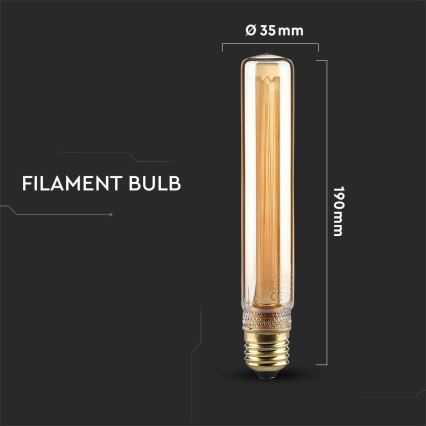 LED Żarówka FILAMENT T30 E27/2W/230V 1800K Art Edition