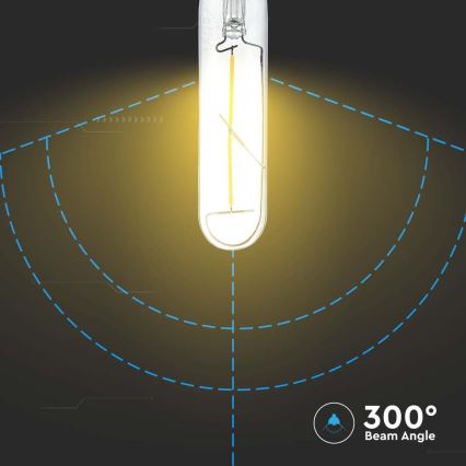 LED Żarówka FILAMENT T30 E27/2W/230V 3000K