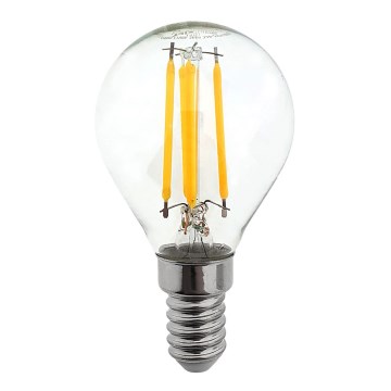 LED Żarówka FILAMENT VINTAGE E14/5W/230V 2700K