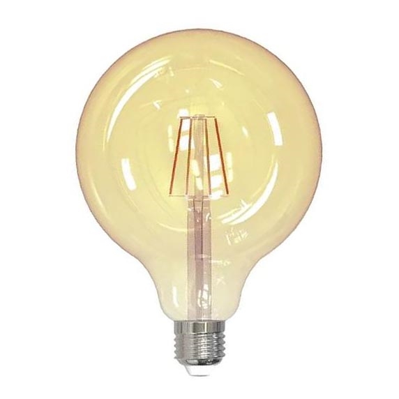 LED Żarówka FILAMENT VINTAGE G125 E27/4W/230V 2000K