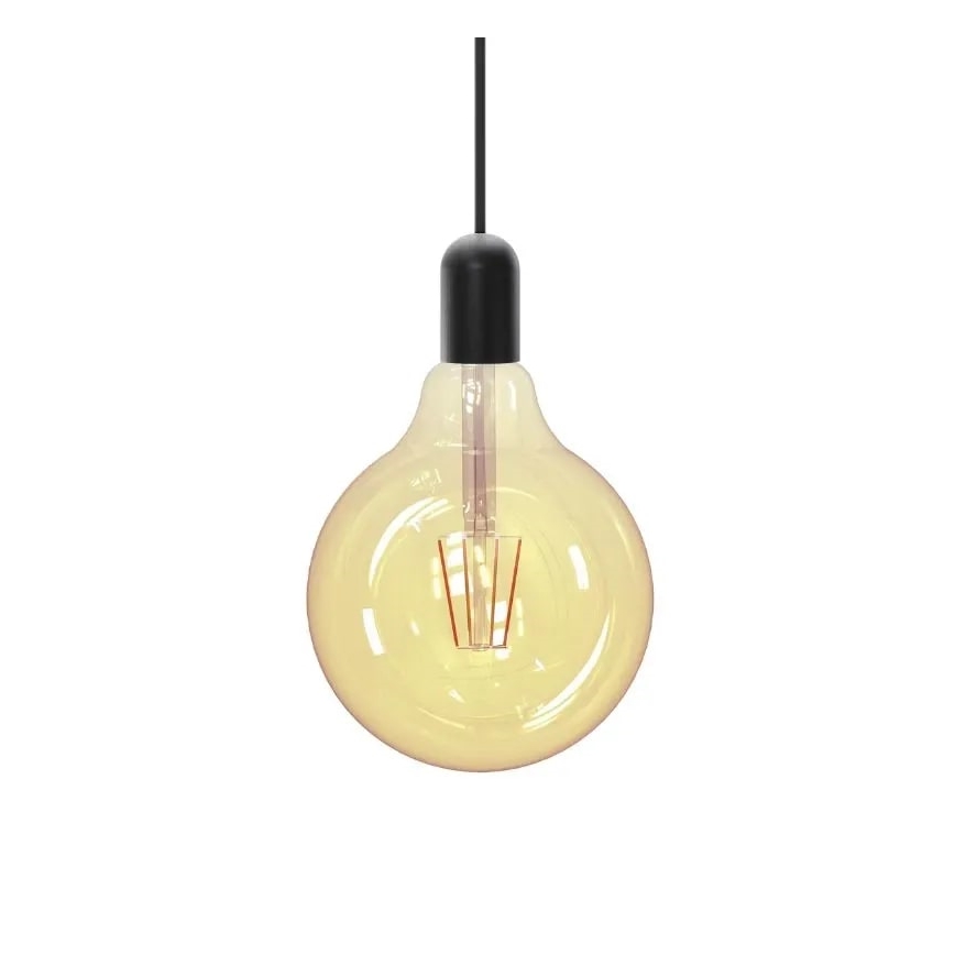 LED Żarówka FILAMENT VINTAGE G125 E27/4W/230V 2000K