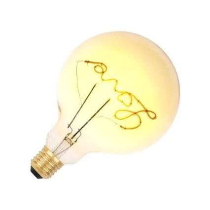 LED Żarówka FILAMENT VINTAGE LOVE G125 E27/2W/230V 2000K