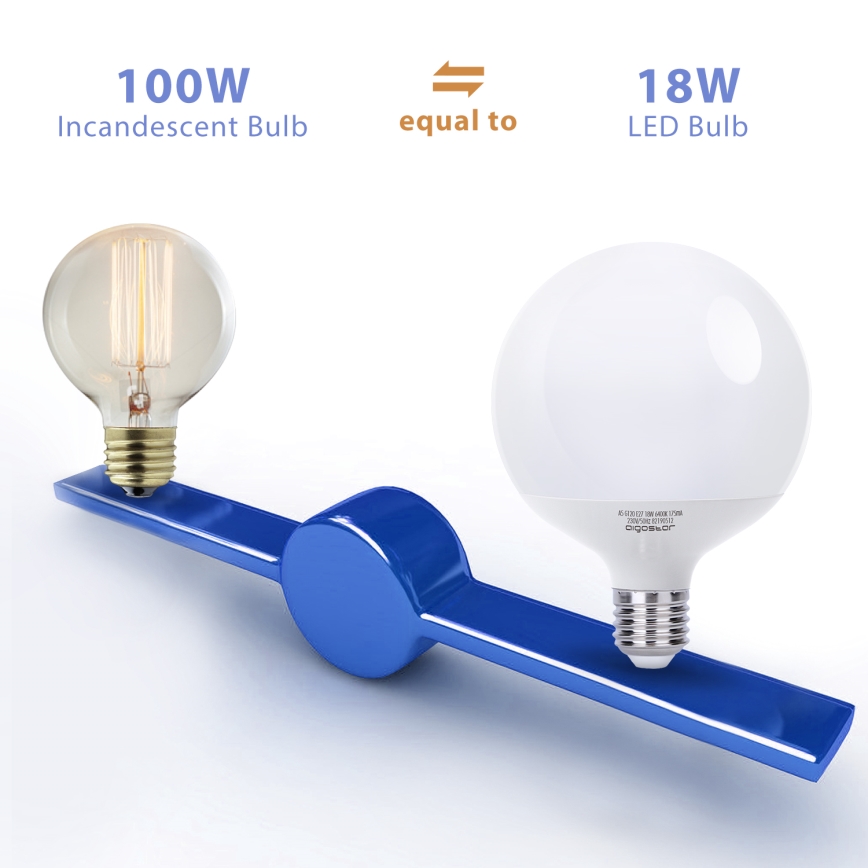 LED Żarówka G120 E27/18W/230V 6500K - Aigostar