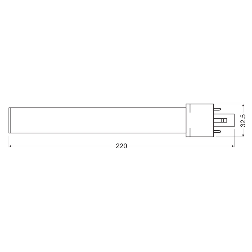 LED Żarówka G23/6W/230V 4000K - Osram
