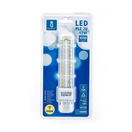 LED Żarówka G24D-3/12W/230V 4000K - Aigostar