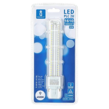 LED Żarówka G24D-3/15W/230V 6500K - Aigostar