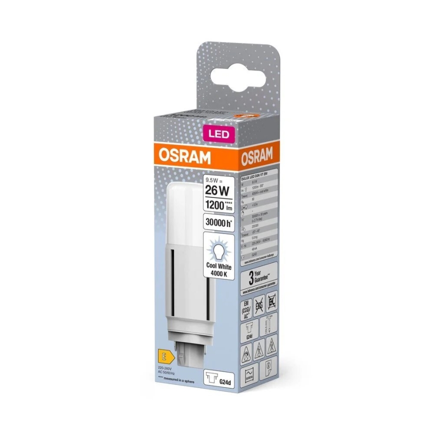 LED Żarówka G24d/9,5W/230V 4000K - Osram